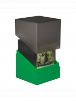 Pudełko na karty Ultimate Guard - Boulder Deck Case Black/Green (100+)