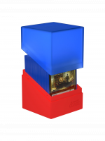 Pudełko na karty Ultimate Guard - Boulder Deck Case Blue/Red (100+)