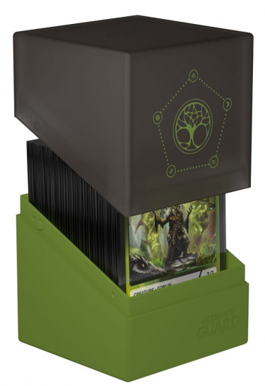 Pudełko na karty Ultimate Guard - Boulder Deck Case Druidic Secrets Arbor (Olive Green) (100+)