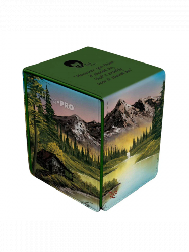 Pudełko na karty Ultra PRO - Bob Ross: Mountain Retreat Alcove Flip