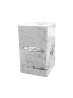 Pudełko na karty Ultra Pro - Marble Satin Tower (White/Black)