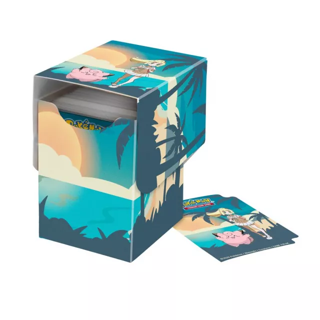 Pudełko na karty Ultra Pro - Pokémon TCG: Lillie and Clefairy 100+ Deck Box - Pudełko na karty