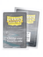 Koszulki ochronne na karty Dragon Shield - Board Game Sleeves American Mini Clear/Non-Glare (100 szt.)