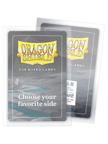 Koszulki ochronne na karty Dragon Shield - Board Game Sleeves American Mini Clear/Non-Glare (100 szt.) dupl
