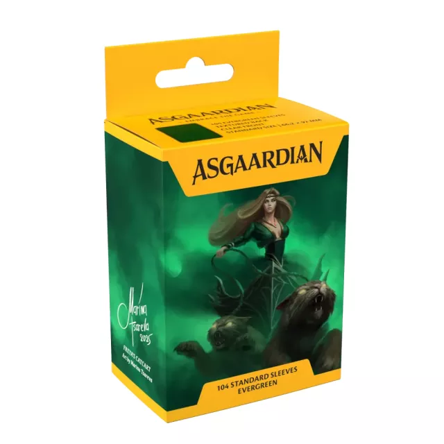 Koszulki ochronne na karty Dragon Shield - Asgaardian Sleeve: Evergreen Standard (104 szt.)