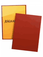 Koszulki ochronne na karty Dragon Shield - Asgaardian Sleeve: Fiery Red Standard (104 szt.)