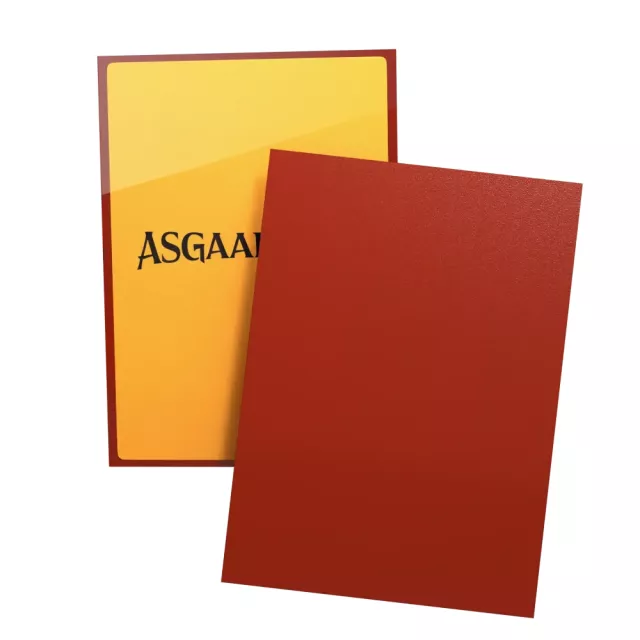 Koszulki ochronne na karty Dragon Shield - Asgaardian Sleeve: Fiery Red Standard (104 szt.)