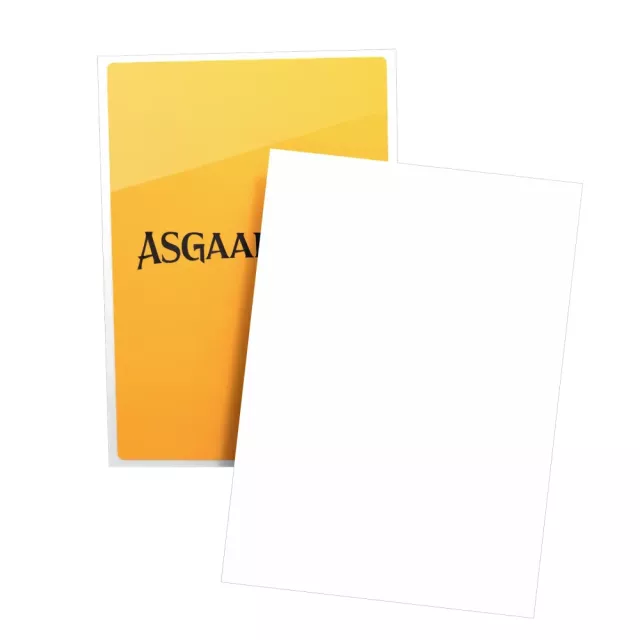 Koszulki ochronne na karty Dragon Shield - Asgaardian Sleeve: Plain White Standard (104 szt.)