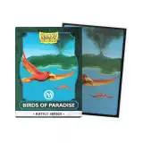 Koszulki ochronne na karty Dragon Shield - Brushed Art Retro Series Birds of Paradise (100 szt.) - Magic The Gathering