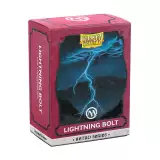 Koszulki ochronne na karty Dragon Shield - Brushed Art Retro Series Lightning Bolt (100 szt.) - Magic The Gathering