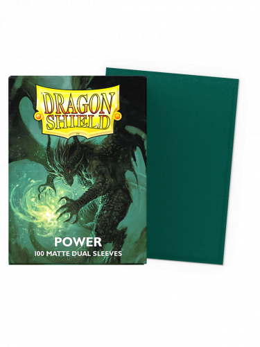 Koszulki ochronne na karty Dragon Shield - Dual Sleeves Matte Power (metallic) (100 szt.)