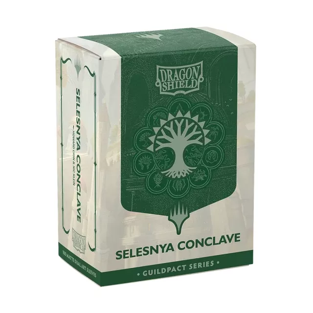 Koszulki ochronne na karty Dragon Shield - Magic: The Gathering: Selesnya Conclave (100 szt.) - MTG: Ravnica Remastered