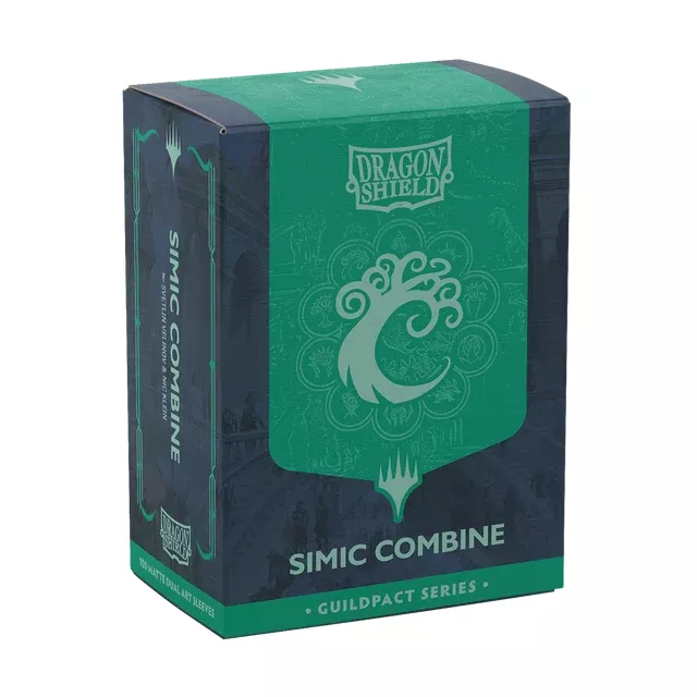 Koszulki ochronne na karty Dragon Shield - Magic: The Gathering: Simic Combine (100 szt.) - MTG: Ravnica Remastered