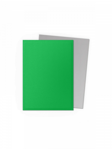 Koszulki ochronne na karty Dragon Shield - Matte Dual Sleeves Apple Green & Silver (100 szt.)