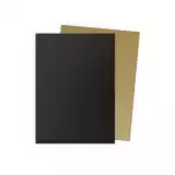 Koszulki ochronne na karty Dragon Shield - Matte Dual Sleeves Black & Gold (100 szt.)