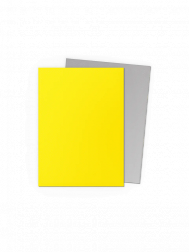 Koszulki ochronne na karty Dragon Shield - Matte Dual Sleeves Yellow & Silver (100 szt.)