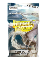 Koszulki ochronne na karty Dragon Shield - Perfect Fit Toploading Clear (100 szt.)