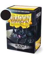 Koszulki ochronne na karty Dragon Shield - Standard Sleeves Classic Black (100 szt.)