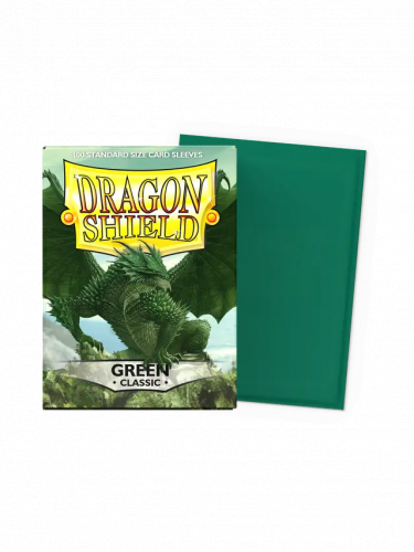 Koszulki ochronne na karty Dragon Shield - Standard Sleeves Classic Green (100 szt.)