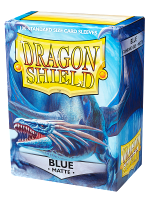 Ochronne koszulki na karty Dragon Shield - Standard Sleeves Matte Blue (100 sztuk)