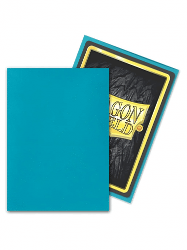 Koszulki ochronne na karty Dragon Shield - Turquoise Matte (100 szt.)