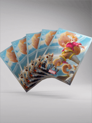 Koszulki ochronne na karty Gamegenic - Marvel Super Heroes - Premium Double Sleeving GoNuts! (105 szt.)