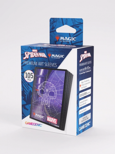 Koszulki ochronne na karty Gamegenic - MTG x Marvel's Spider-Man: Premium Art Sleeves Spider-Man Swamp (105 szt.)