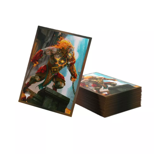 Koszulki ochronne na karty Gamegenic - MTG x Reality Fracture: Premium Art Sleeves Ajani, Path of Vengeance (105 szt.) - MTG: Reality Fracture