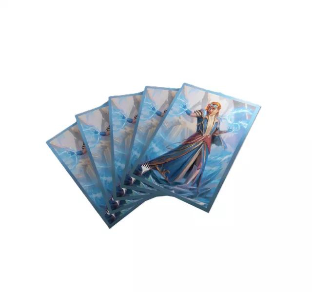 Koszulki ochronne na karty Gamegenic - MTG x Reality Fracture: Premium Art Sleeves Chandra, Chill of Compliance (105 szt.) - Magic The Gathering