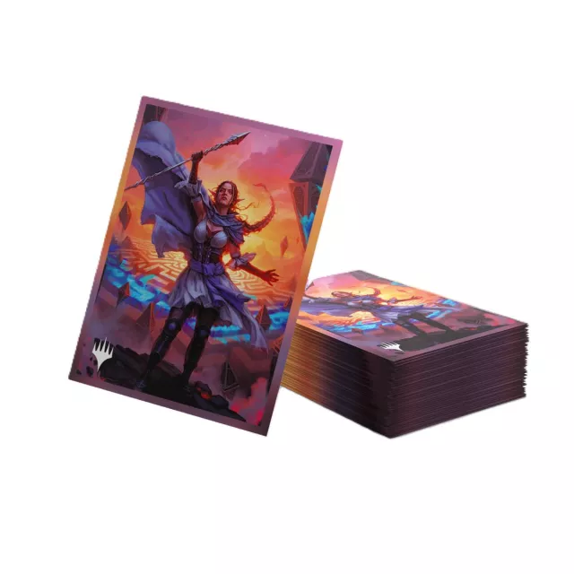 Koszulki ochronne na karty Gamegenic - MTG x Reality Fracture: Premium Art Sleeves Nissa, Leyline Tamer (105 szt.) - MTG: Reality Fracture