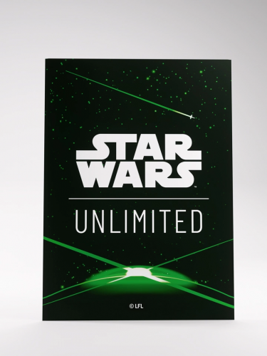 Koszulki ochronne na karty Gamegenic - Star Wars: Unlimited Art Sleeves Card Back Green (61 szt.)