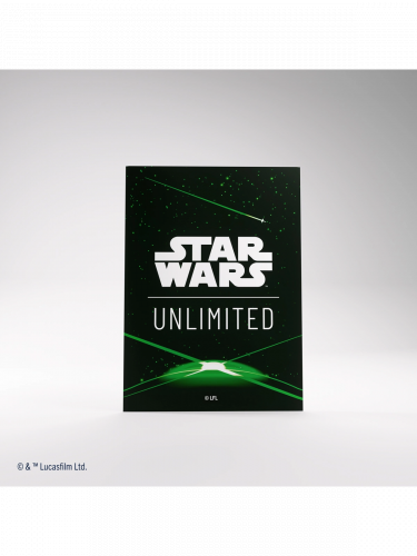 Koszulki ochronne na karty Gamegenic - Star Wars: Unlimited Art Sleeves Card Back Green (62 szt.)