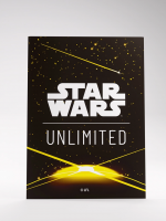 Koszulki ochronne na karty Gamegenic - Star Wars: Unlimited Art Sleeves Card Back Yellow (61 szt.)