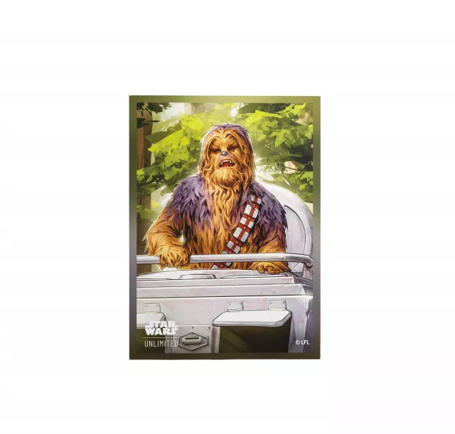 Koszulki ochronne na karty Gamegenic - Star Wars: Unlimited Art Sleeves: Chewbacca (80 szt.)