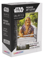 Koszulki ochronne na karty Gamegenic - Star Wars: Unlimited Art Sleeves: Chewbacca (80 szt.)