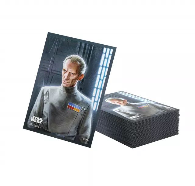 Koszulki ochronne na karty Gamegenic - Star Wars: Unlimited Art Sleeves: Grand Moff Tarkin (80 szt.)