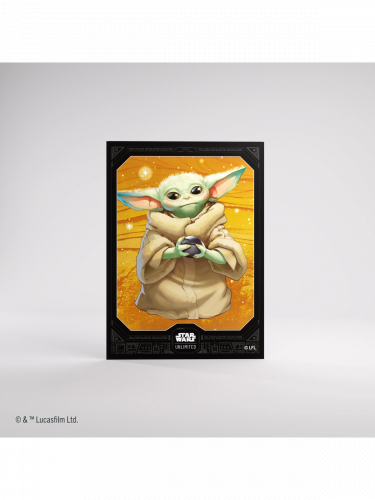 Koszulki ochronne na karty Gamegenic - Star Wars: Unlimited Art Sleeves Grogu (62 szt.)