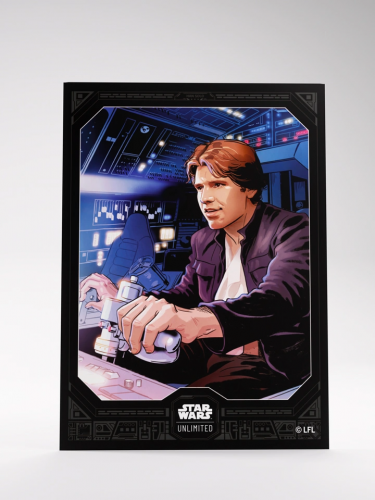 Koszulki ochronne na karty Gamegenic - Star Wars: Unlimited Art Sleeves Han Solo (62 szt.)