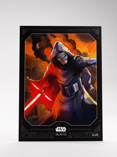 Koszulki ochronne na karty Gamegenic - Star Wars: Unlimited Art Sleeves Kylo Ren (61 szt.)