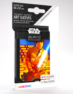 Koszulki ochronne na karty Gamegenic - Star Wars: Unlimited Art Sleeves Luke Skywalker (61 szt.)