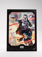 Koszulki ochronne na karty Gamegenic - Star Wars: Unlimited Art Sleeves Mandalorian (61 szt.)