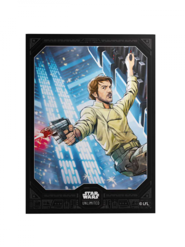 Koszulki ochronne na karty Gamegenic - Star Wars: Unlimited: Premium Art Sleeves Cassian Andor (60 szt.)