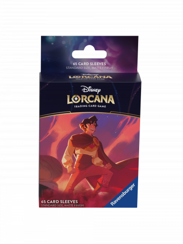 Koszulki ochronne na karty Lorcana: Shimmering Skies - Aladdin (65 szt.)