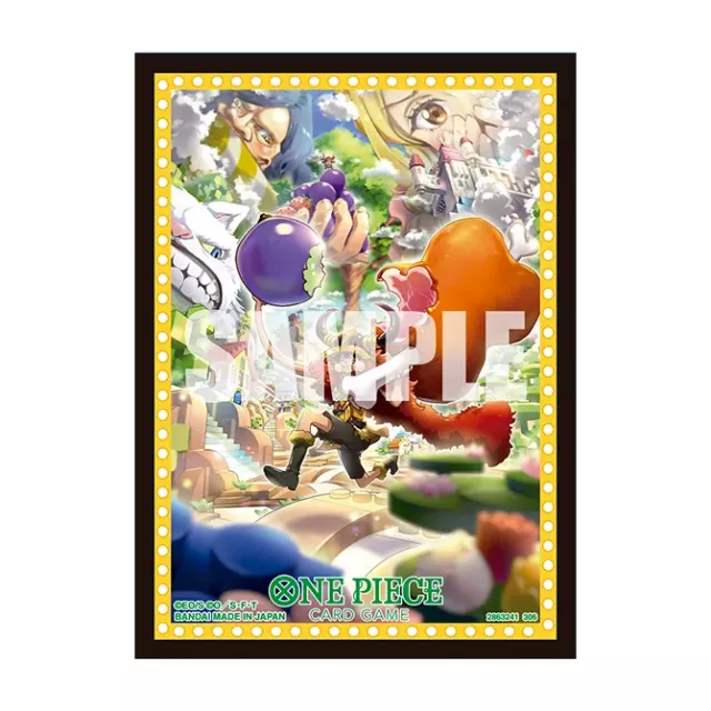 Koszulki ochronne na karty One Piece TCG - Monkey D. Luffy (70 szt.) - Anime