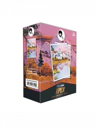 Koszulki ochronne na karty Ultra PRO - Bob Ross: Mighty Mountain Lake Apex Deck Protectors Sleeves (105 szt.)
