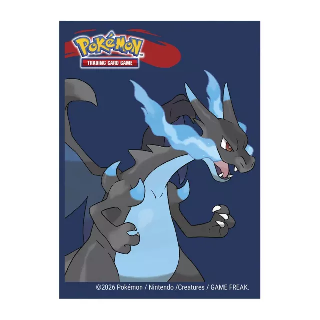 Koszulki ochronne na karty Ultra Pro - Mega Charizard X (65 szt.) - Pokémon