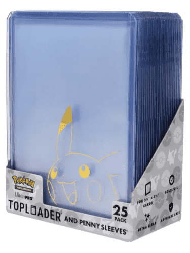 Koszulki ochronne na karty Ultra Pro - Toploader & Penny Sleeves Combo Pack (25 szt.)