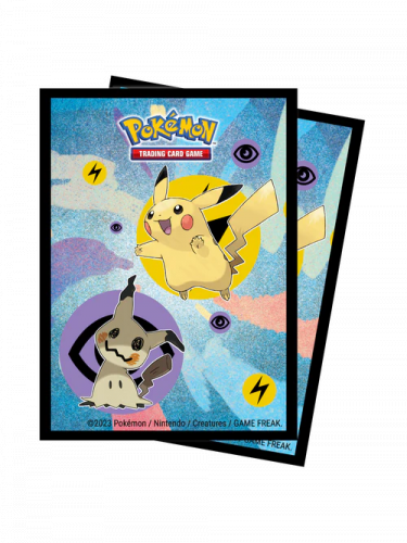 Koszulki ochronne na karty Ultra Pro - Pikachu & Mimikyu (65 szt.)