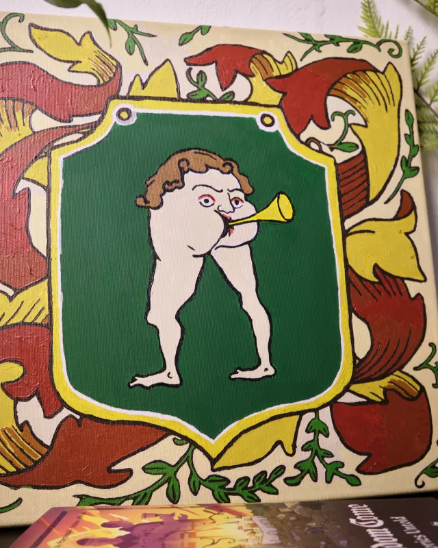 Malowanie po numerach Kingdom Come: Deliverance II - Karczma Dziurka (obraz na płótnie) - Plakat