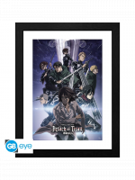 Plakat w ramce Attack on Titan - S4 key art